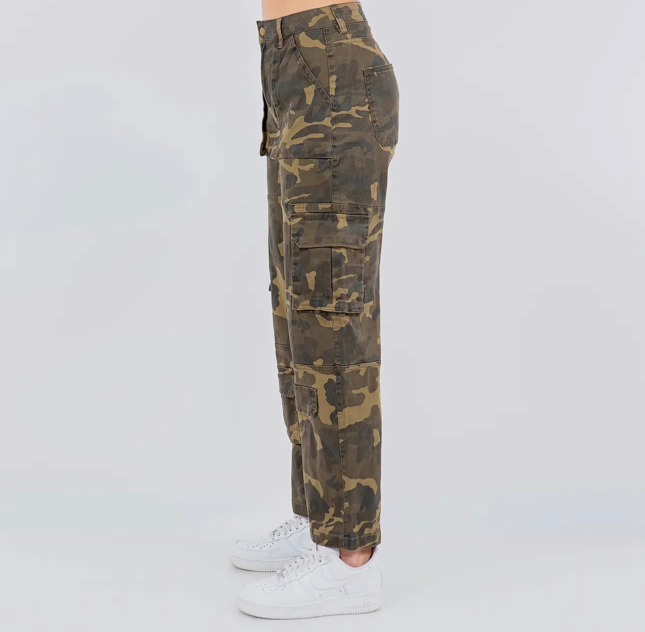 Heather Welper Collection Camo Cargo Jeans