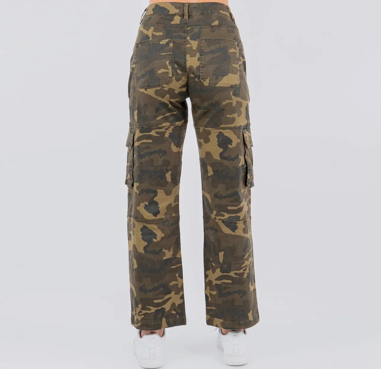 Heather Welper Collection Camo Cargo Jeans