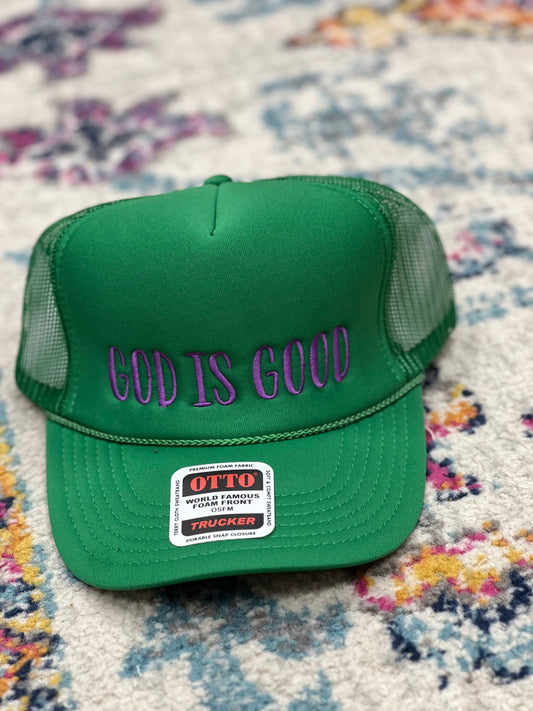 God Is Good Trucker Hat (Multiple Colors)