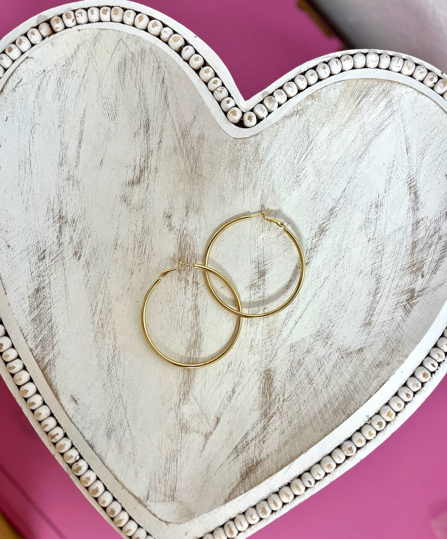 14k Dipped Hoops (Silver and Gold & 2 sizes)