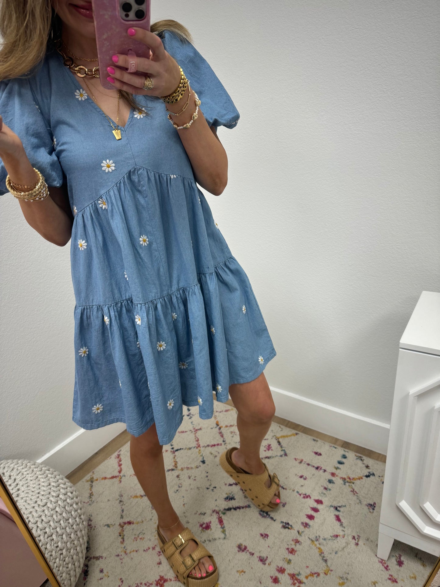 Daisy Denim Romper FS