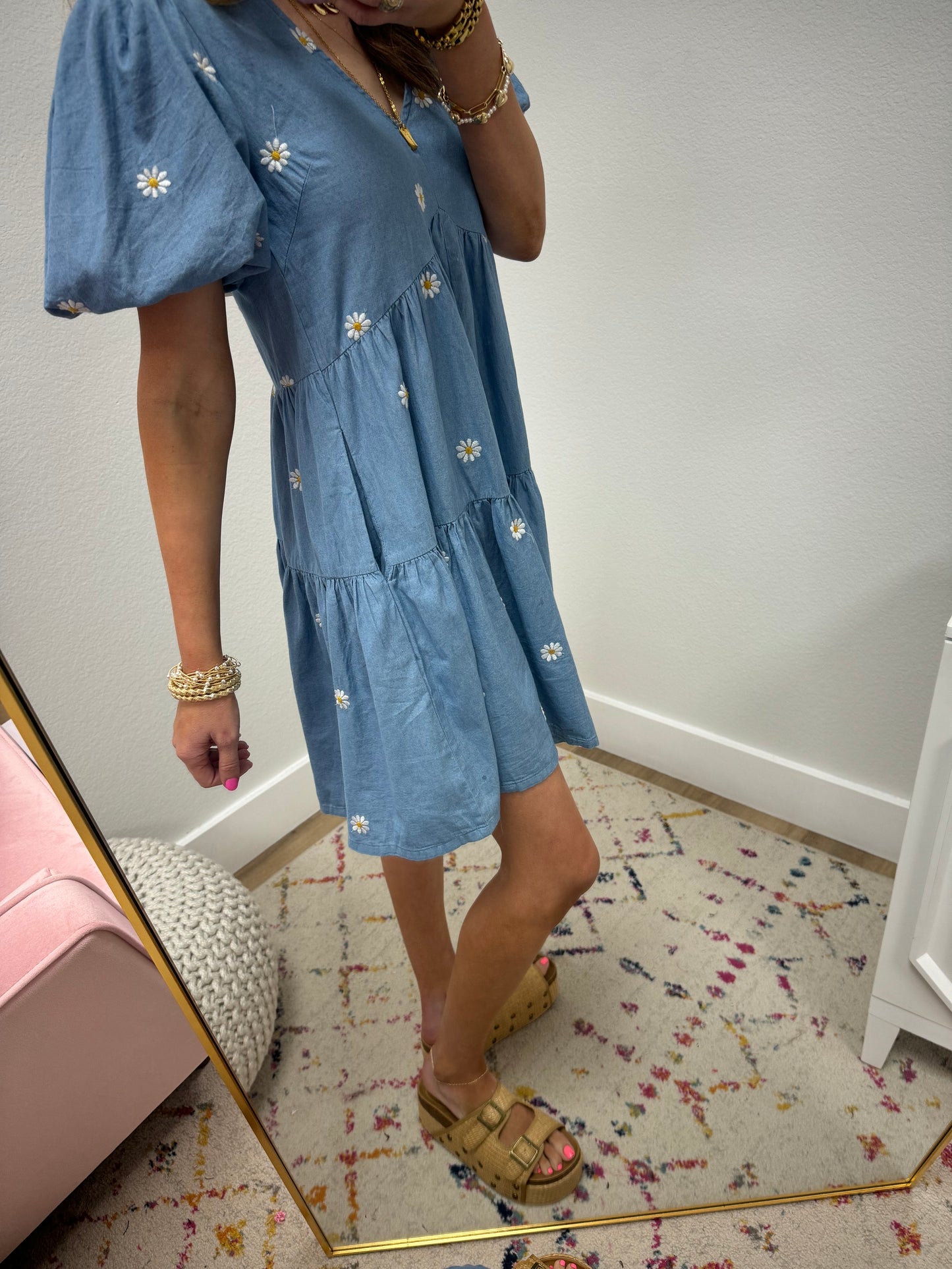 Daisy Denim Romper FS