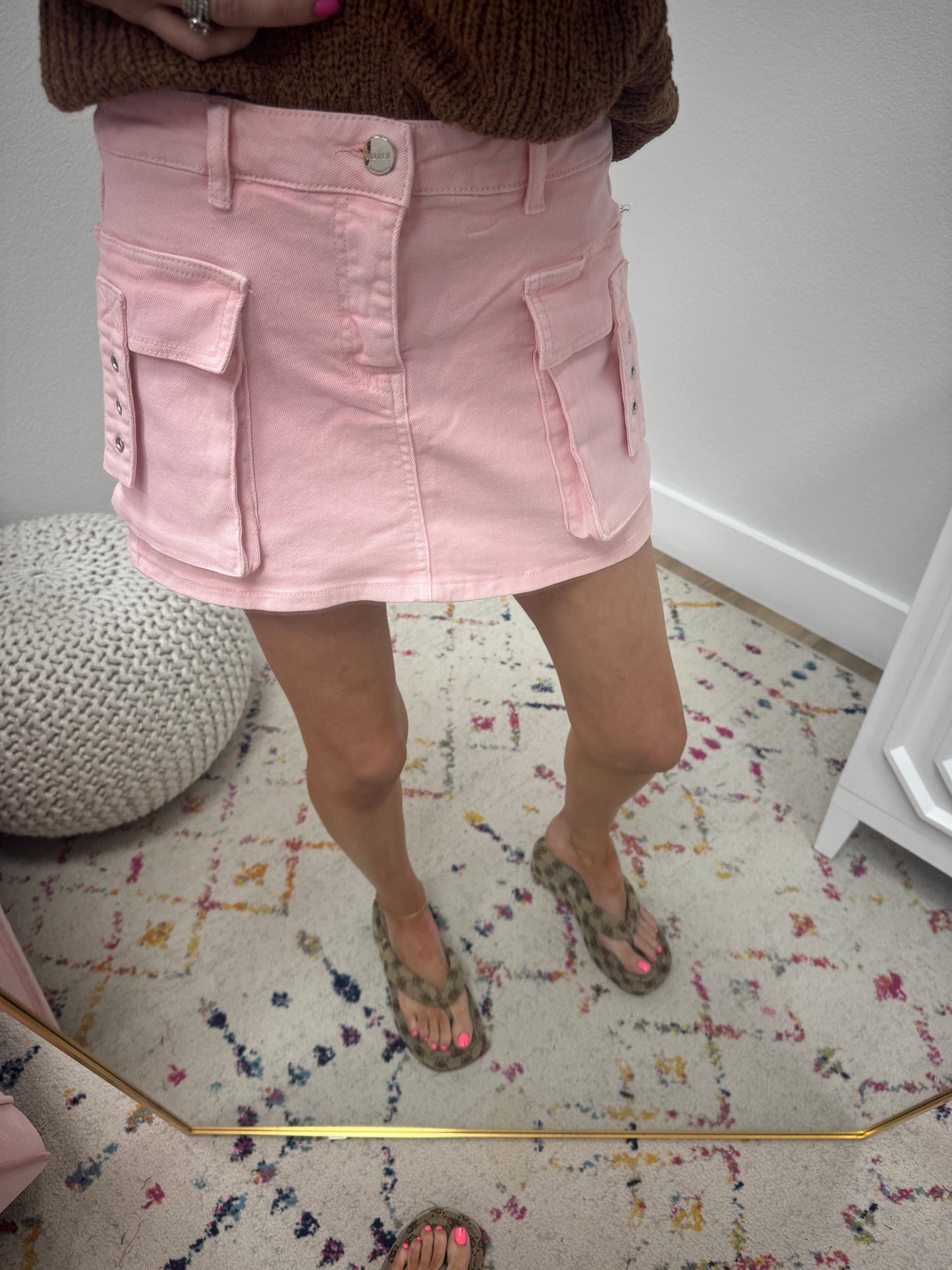 Risen Pink Cargo SKORT FS