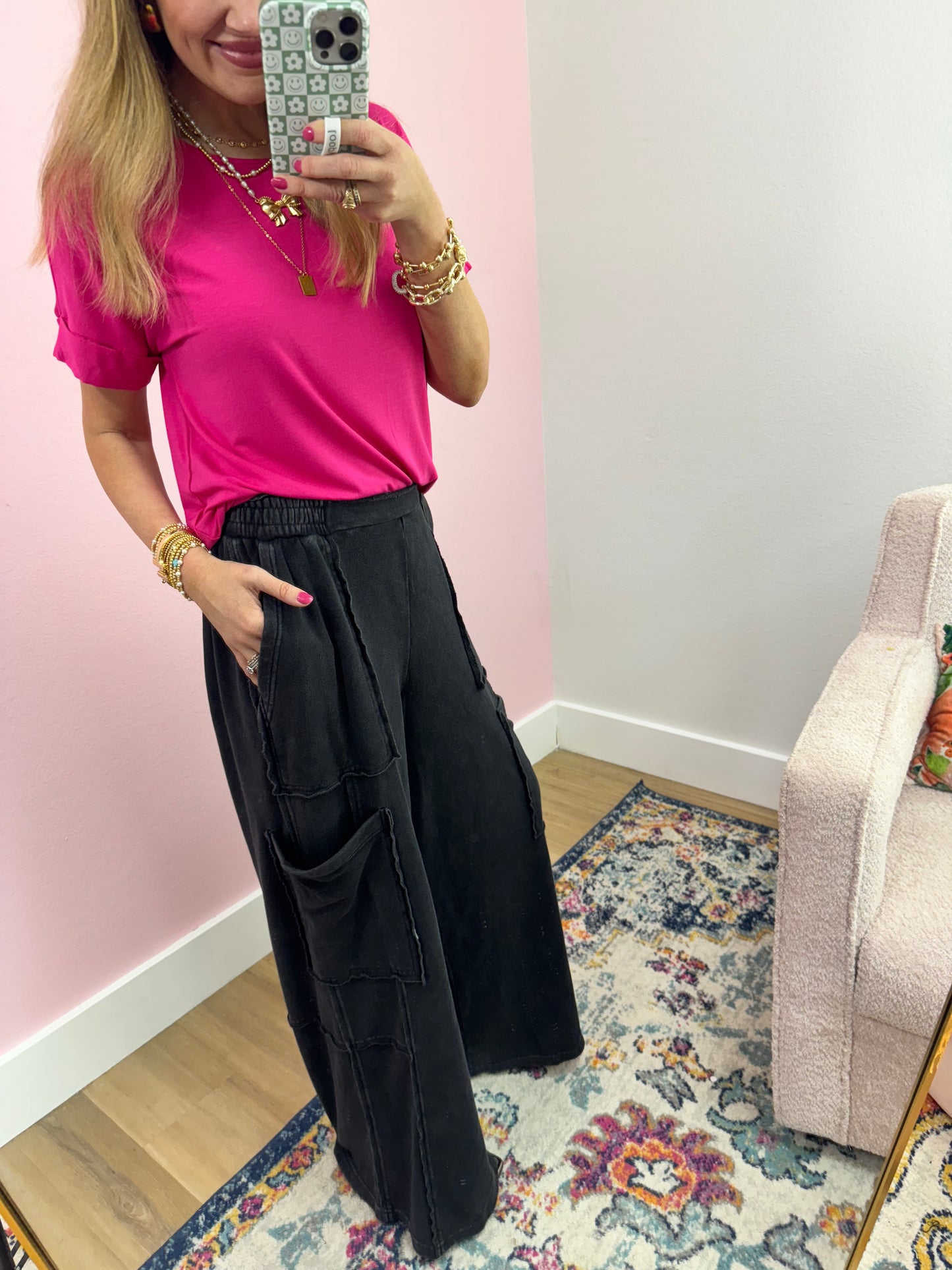 Black Wide Leg Pants