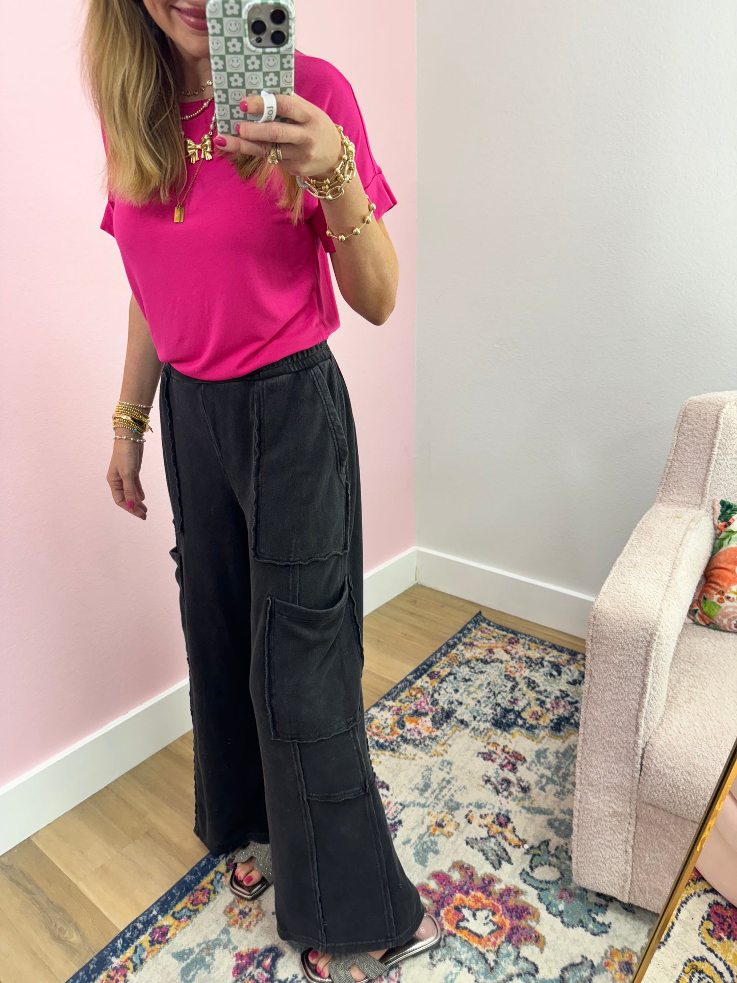 Black Wide Leg Pants