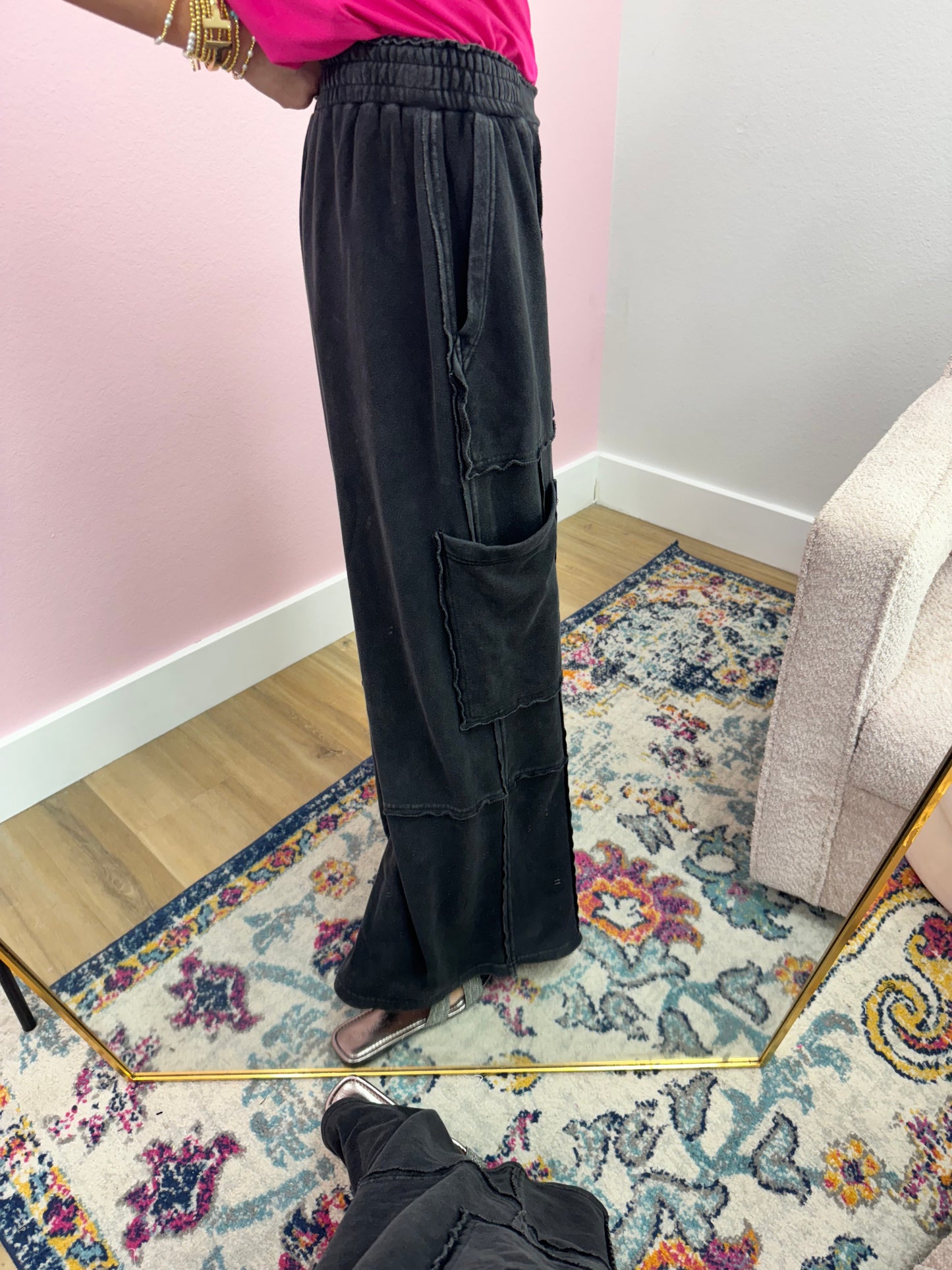 Black Wide Leg Pants