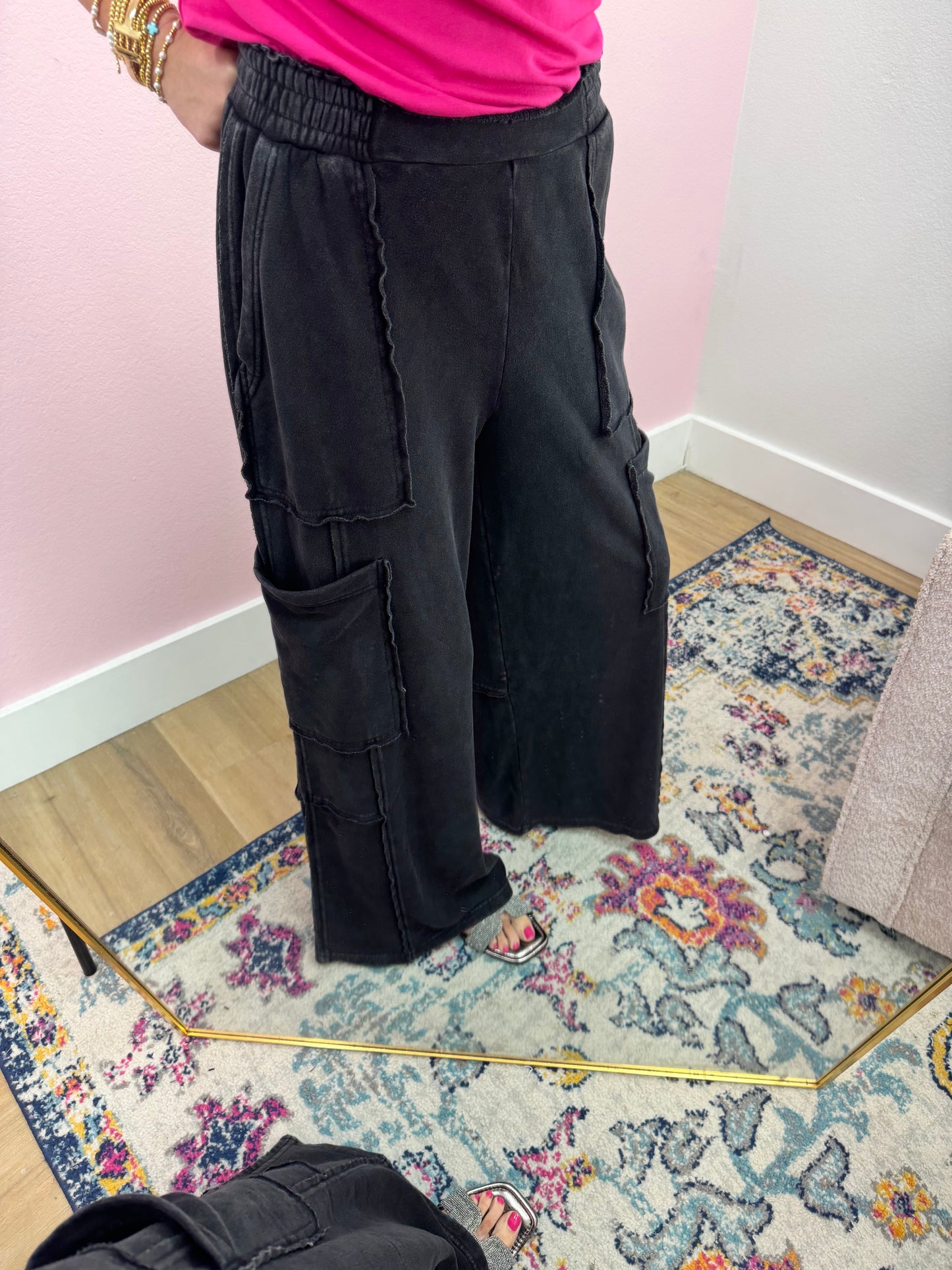 Black Wide Leg Pants