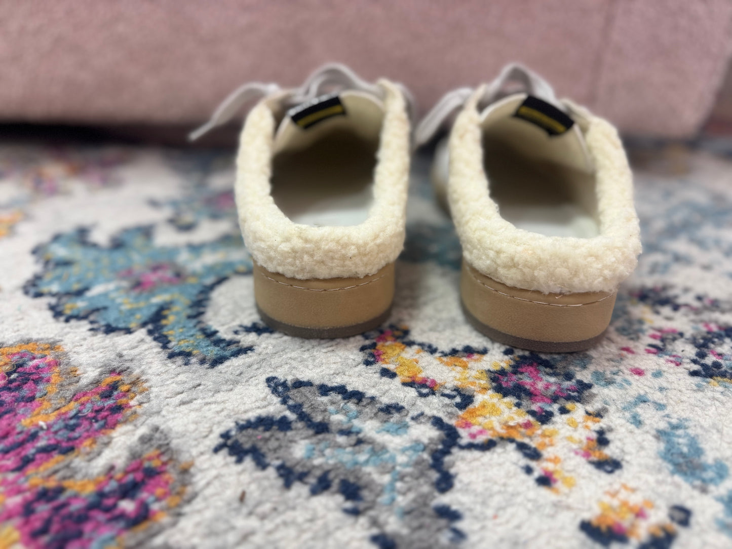 Sherpa Slip On Star Sneakers