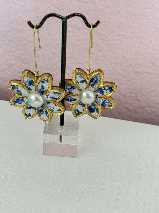 Handmade Luxury Floral Earrings (Multiple Colors)