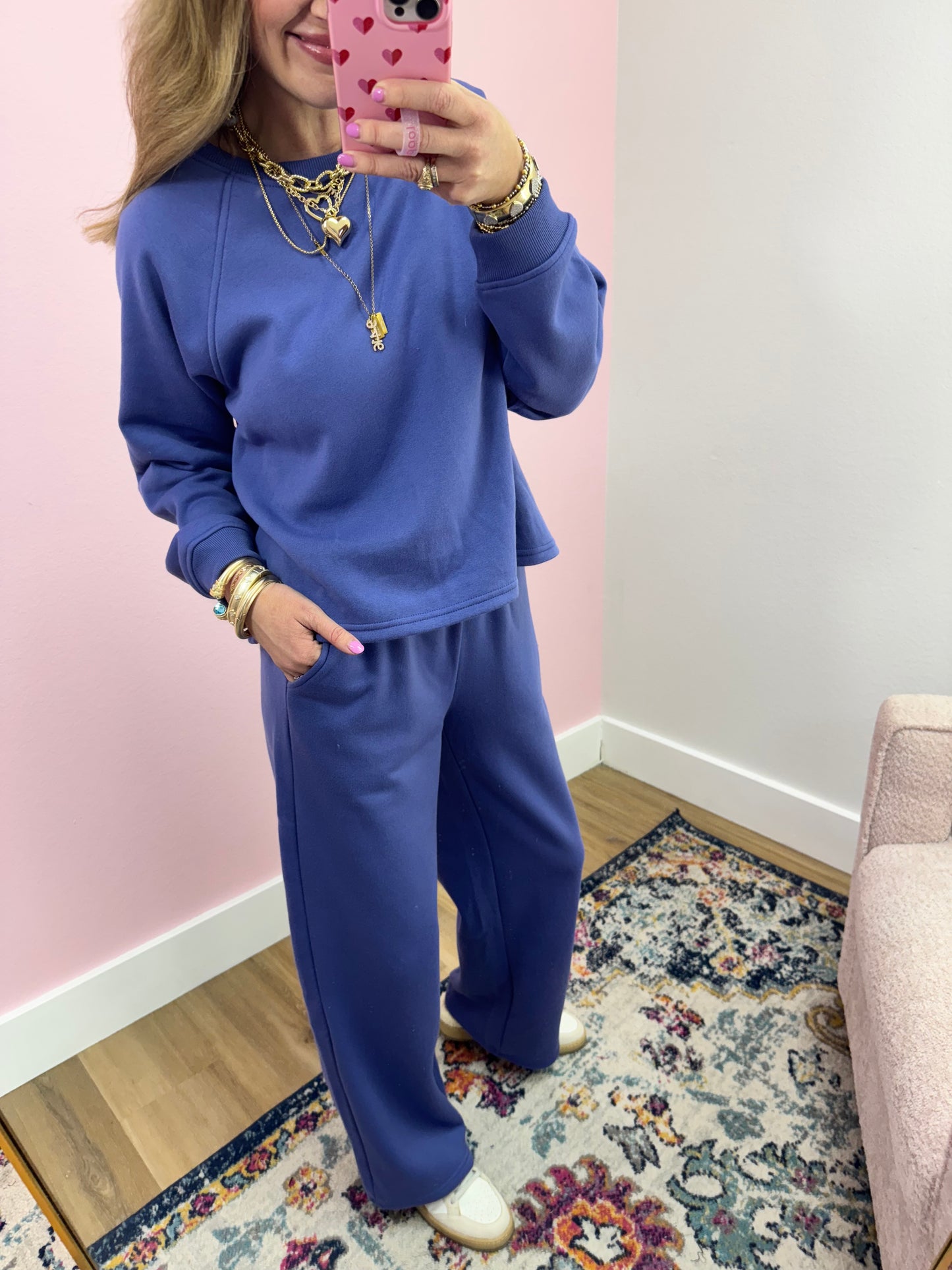 Marlin Wide Leg Two Piece Sweatsuit