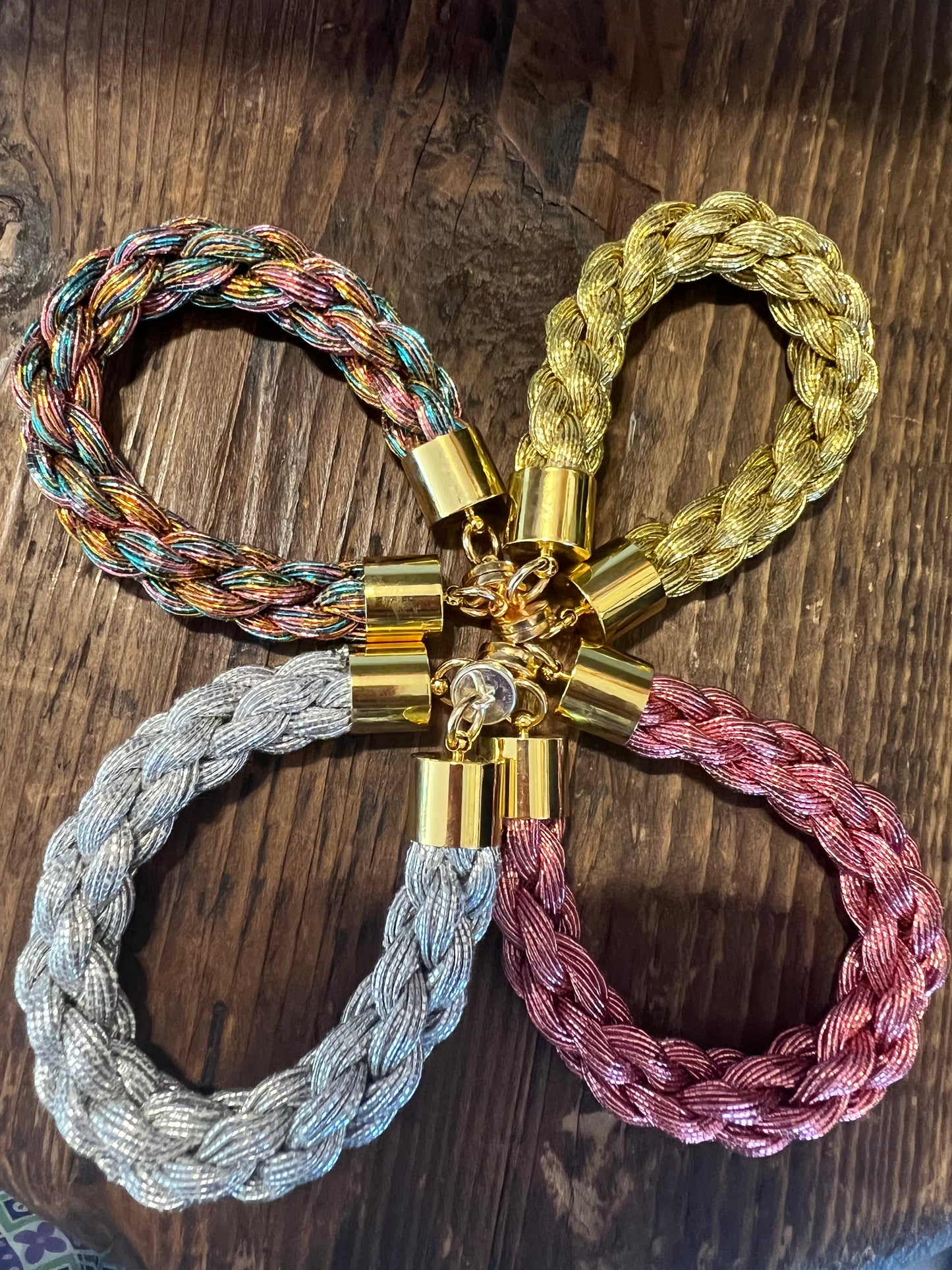 Hand Made Braided Bracelet (Multiple Colors!)